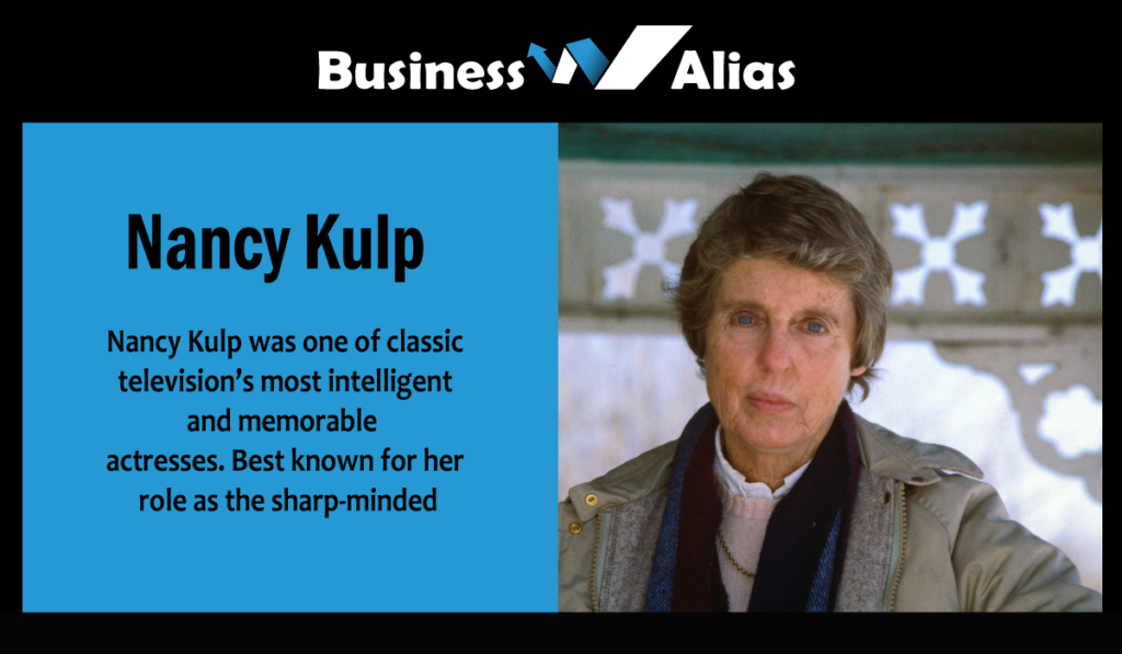 Nancy Kulp
